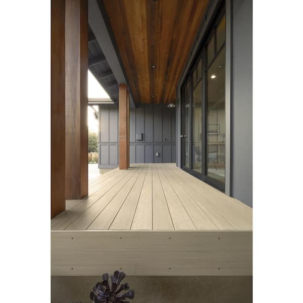 TimberTech Advanced PVC Vintage 5/4 in. x 6 in. x 20 ft. Square