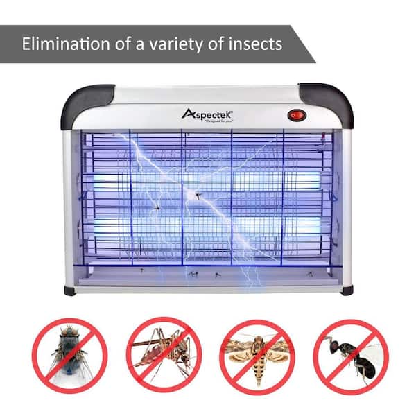 ASPECTEK Electronic Indoor Insect Killer Bug Zapper 40W – Aspectek