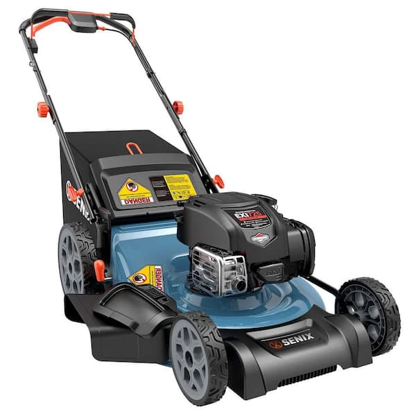 22 in. 163cc 4-Cycle Briggs & Stratton Engine Gas Self-Propelled Lawn Mower with 3-in-1 Mulching Bagging Side Discharge