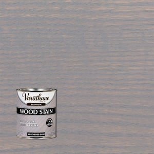 1 qt. Weathered Gray Premium Fast Dry Interior Wood Stain (2-Pack)