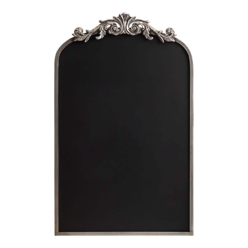 Arendahl Silver Ornate Framed Magnetic Chalkboard, 19x31