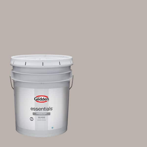 Glidden Essentials 5 gal. PPG1018-3 City Street Eggshell Interior Paint