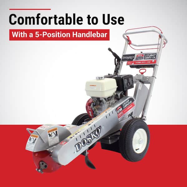 Dosko Dosko Swivel Stump Grinder : 13 HP Walk-Behind : Honda GX390