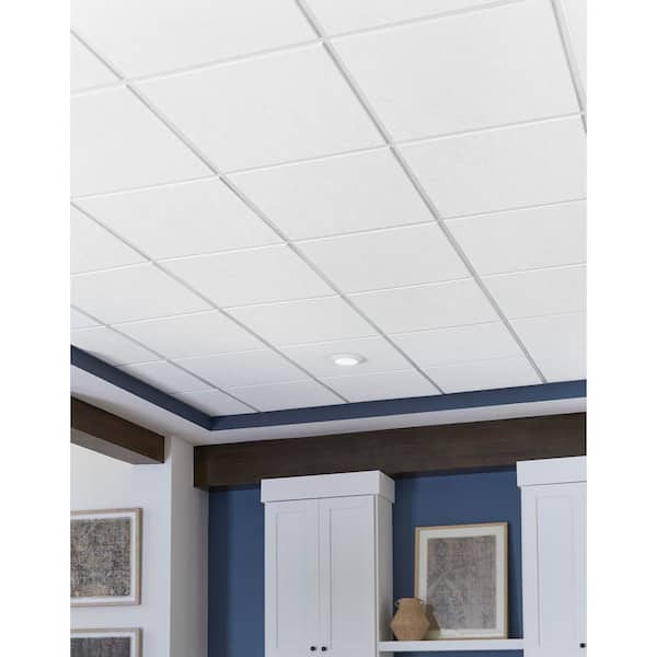 Armstrong CEILINGS YUMA White 2 ft. x 2 ft. Tegular Ceiling Tile