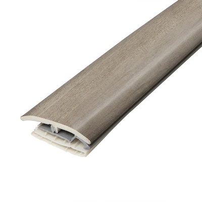 Earl Grey 0.31 in. T x 2 in. W x 78.7 in. L Vinyl 4-in-1 Molding