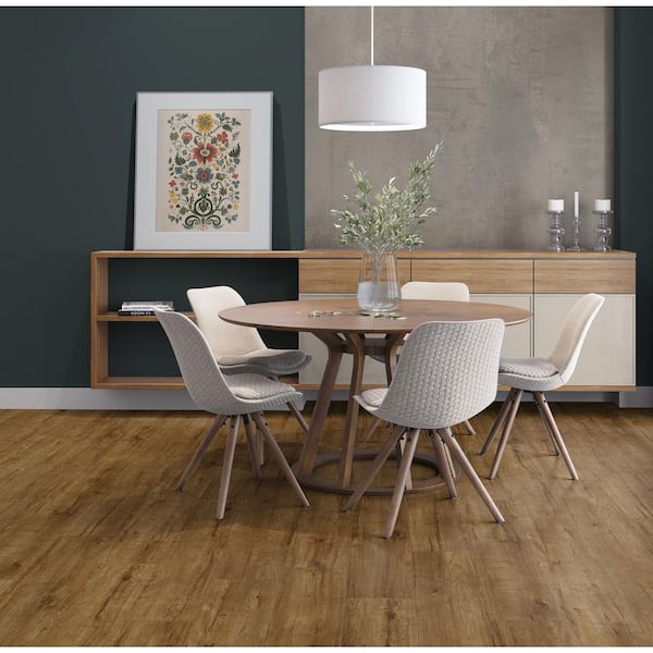 Autumn Valley Oak 12 mm T x 8 in. W Waterproof Laminate Wood Flooring(15.94 sqft./Case)