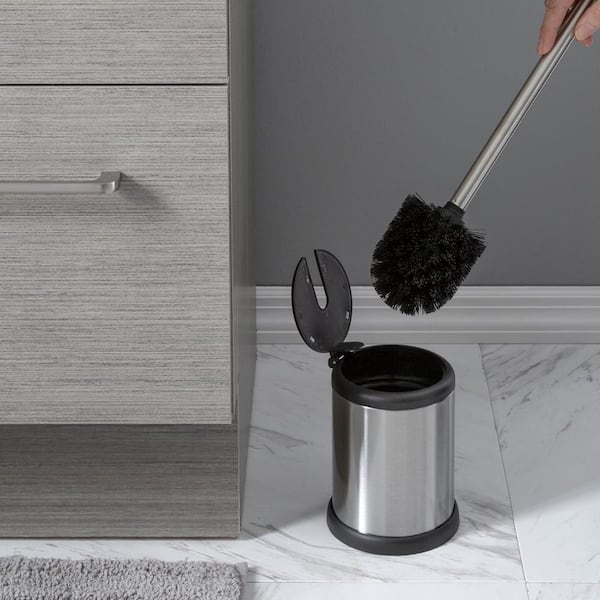 Toilet brush with lid sales
