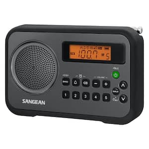 Sangean Compact AM/FM/Bluetooth/Aux-In Ultra Rugged Rechargeable Speaker  with Digital Tuning Radio BB-100 - The Home Depot