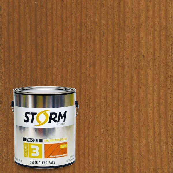 Storm System Category 3 1 gal. Nature Trail Exterior Semi-Solid Dual Dispersion Wood Finish