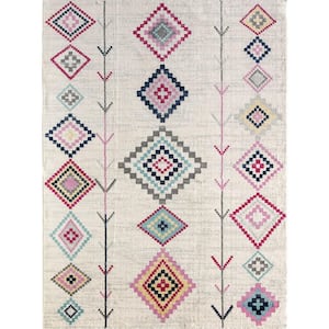 Bodrum Native Ivory 2'x8' Moroccan Area Rug