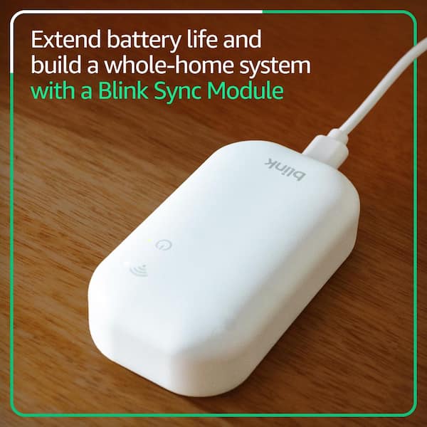 Blink Outdoor 2K Plus Wireless Smart Security Camera with Sync