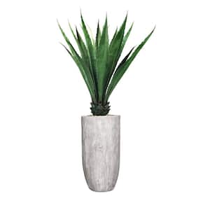 Vintage Home Artificial 68 in. High Artificial Faux Agave With Fiberstone Planter For Home Decor