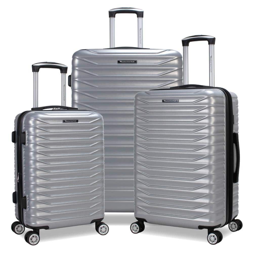 American Green Travel Valliant 3-Piece Hardside Expandable Spinner Luggage Set