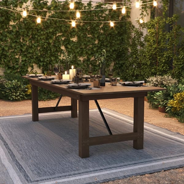 Carnegy Avenue Hercules Series 9 ft. x 40 in. Rustic Solid Pine