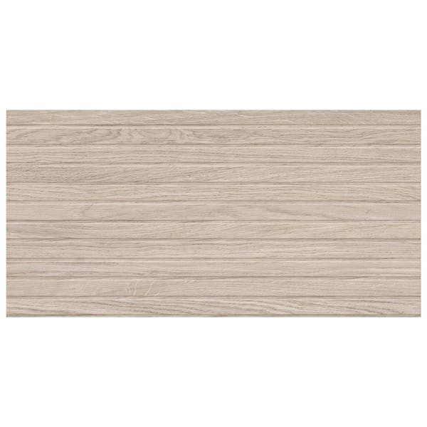 Merola Tile Woodstrip Arce 11-3/4 in. x 23-1/2 in. Ceramic Wall Tile (15.44 sq. ft./Case)
