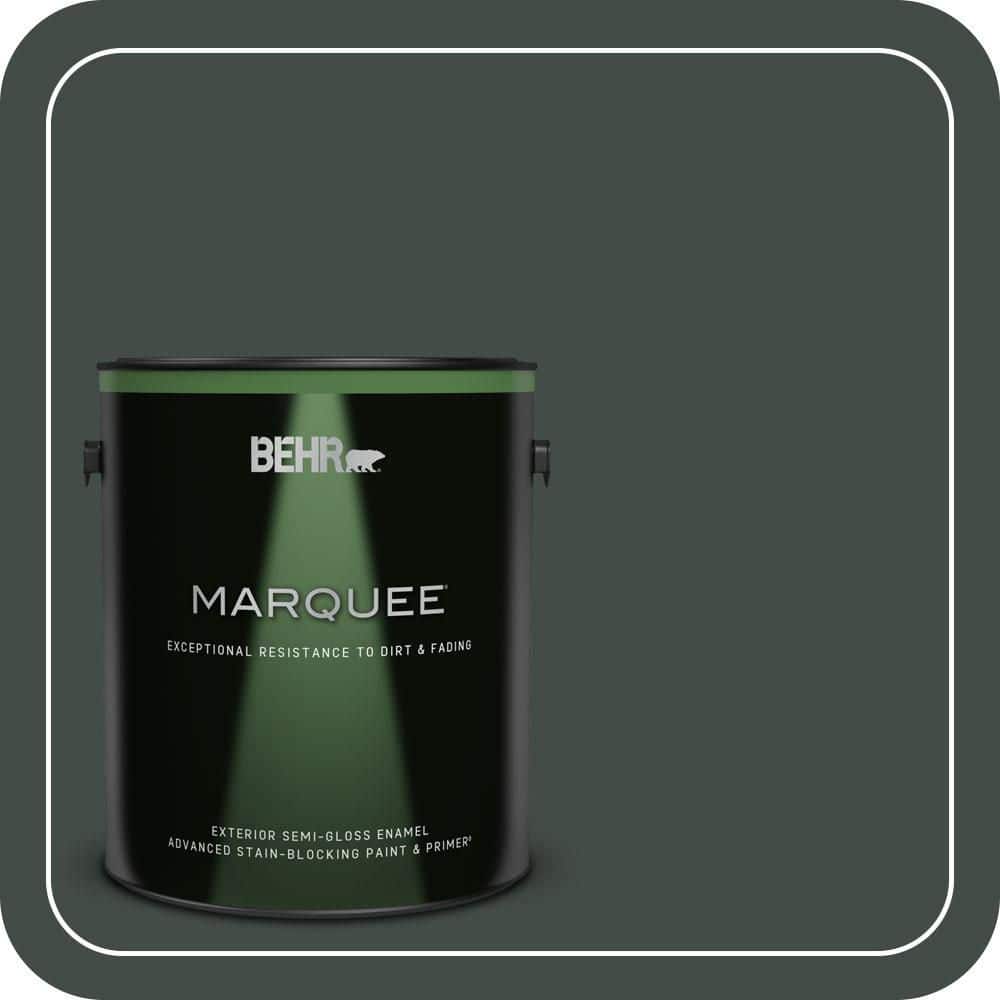 1 gal. Home Decorators Collection #HDC-CL-21 Sporting Green Semi-Gloss Enamel Exterior Paint & Primer product image for price tracking