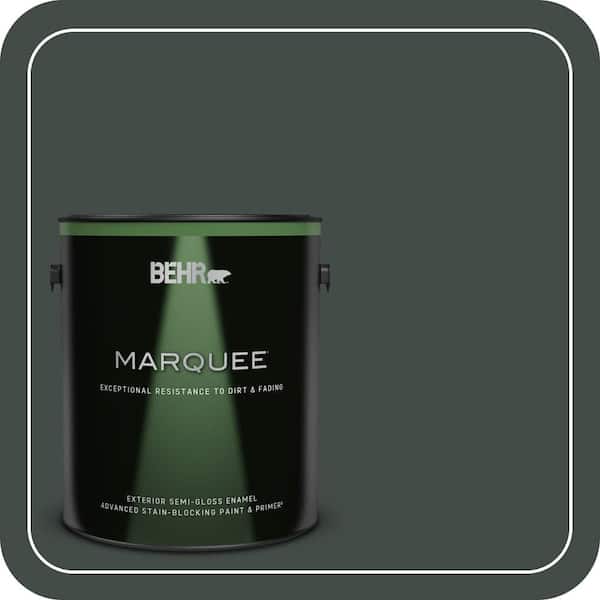 BEHR MARQUEE 1 gal. Home Decorators Collection #HDC-CL-21 Sporting Green Semi-Gloss Enamel Exterior Paint & Primer