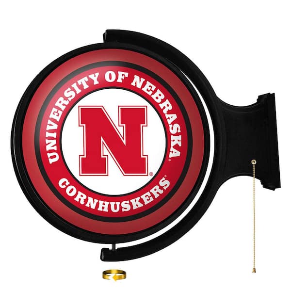 Fan Creations Nebraska Cornhuskers Sign Wood 12 Inch Round State Design