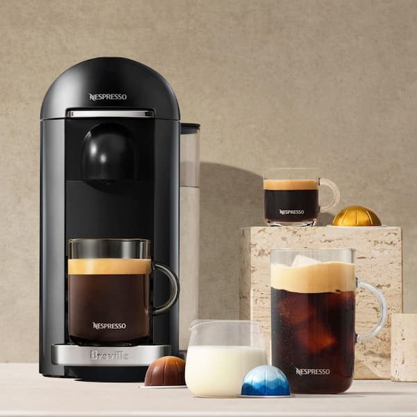Breville Nespresso VertuoPlus Deluxe 1 Cup Coffee & Espresso