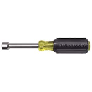 1/2 in. Magnetic Tip Nut Driver with 3 in. Hollow Shaft- Cushion Grip Handle