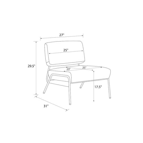 novogratz ciara accent chair