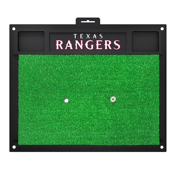 FANMATS MLB - Texas Rangers Golf Hitting Mat 20 in. x 17 in.
