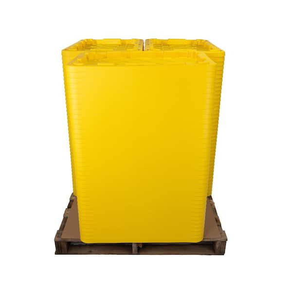 HDX 27 gal. Tough Tote Yellow Replacement Lid-108 Pack