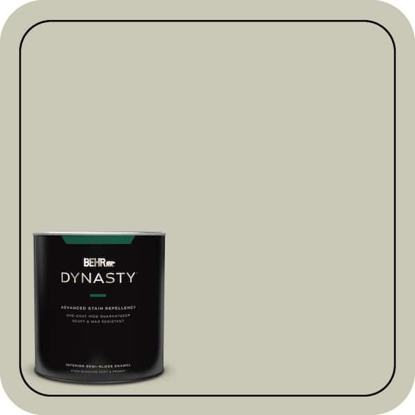 BEHR DYNASTY 1 qt. #T18-10 Wabi-Sabi Semi-Gloss Enamel Interior Stain-Blocking Paint & Primer