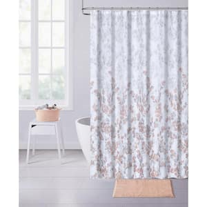 Hedgehog and marshmallows Shower Curtain Bathroom Decor Fabric & 12hooks 71*71in 