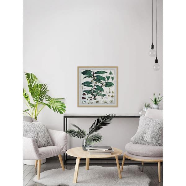 Unbranded 40 in. H x 40 in. W "Green Tea" by Marmont Hill Framed Printed Wall Art