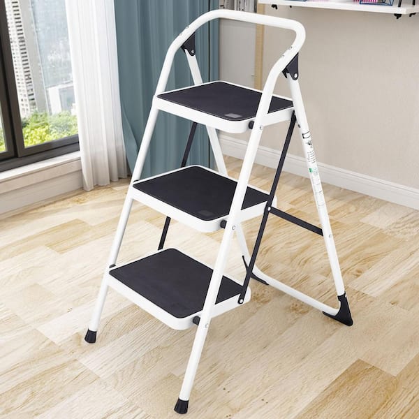 Metro Metals Aluuminium Platform Ladder (4 Stap) : : Home  Improvement