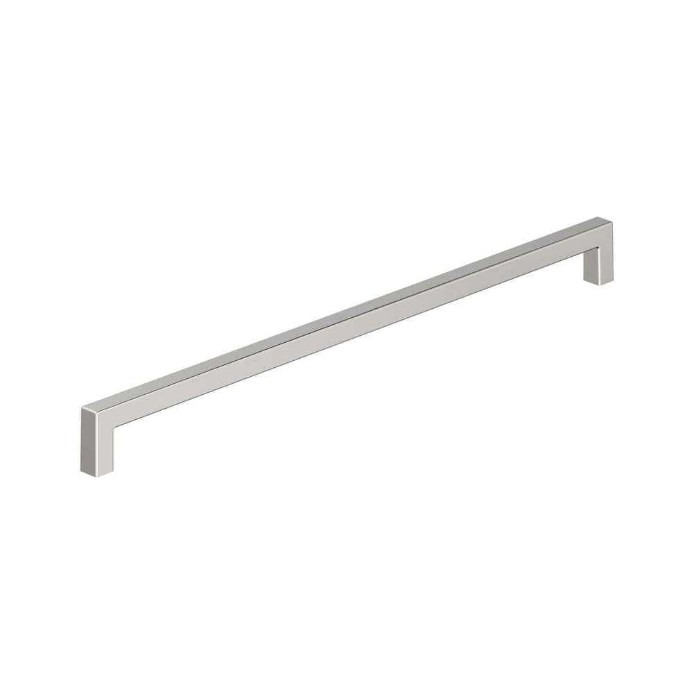 Monument 12-5/8 inch (320mm) Center-to-Center Polished Nickel Bar Cabinet Pull price history on PriceWatchPro