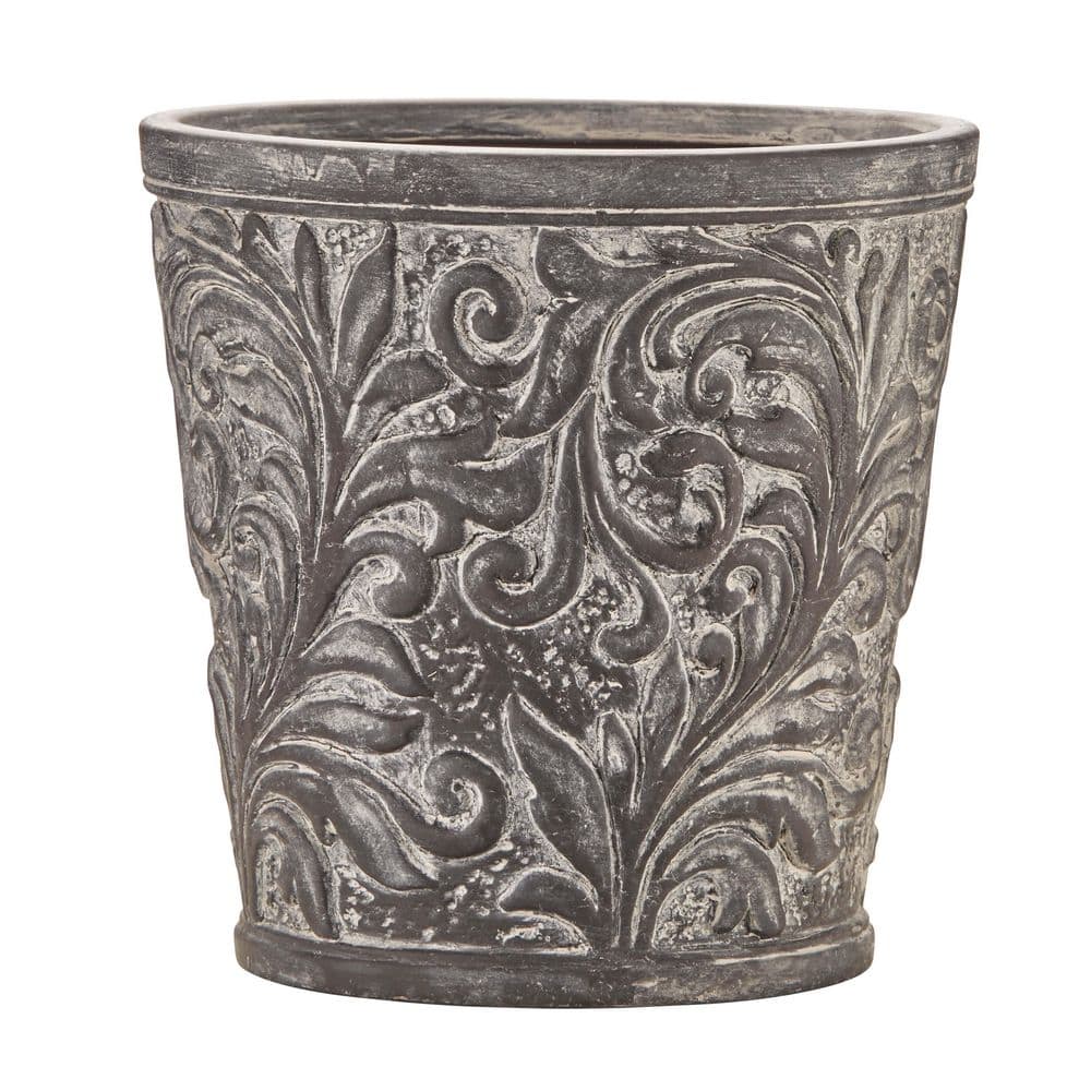 Emma 2 qt. Ceramic Indoor Planter (L x 5.9 in. W x 5.9 in. H x 5.9 in. ) in Gray Finish price history on PriceWatchPro