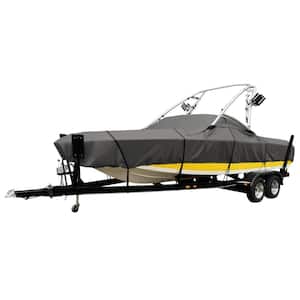 StormPro Heavy-Duty Ski & Wakeboard Tower Boat Cover, Fits boats 20-22 ft long, beam width to 106 in