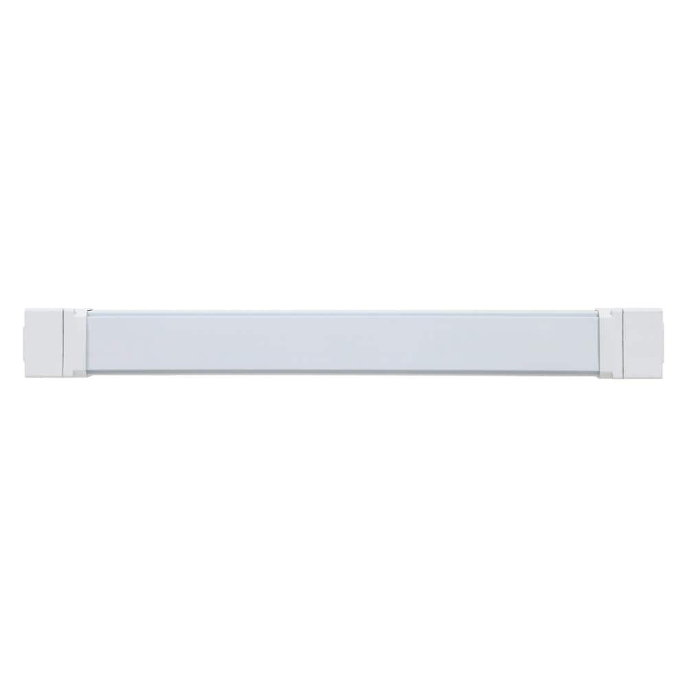 LEDVANCE 2 ft. Vapor Tight Integrated LED Gray Wraparound Light with ...