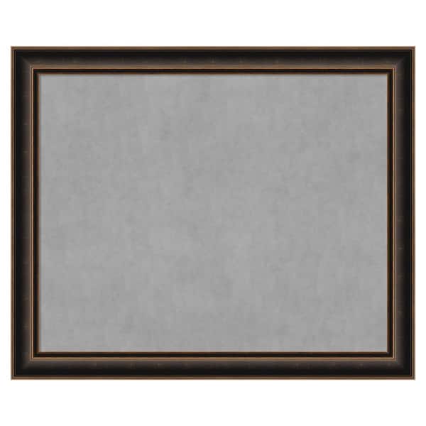 Villa Oil Rubbed Bronze 46 in. x 38 in. Framed Magnetic Board