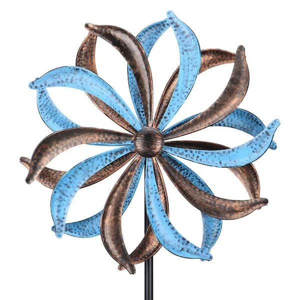 MUMTOP Wind Spinner Premium Kinetic Wind Sculpture Metal Windmill for Outdoor Yard Patio Lawn and Garden