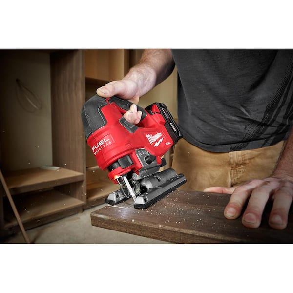 Milwaukee M18 FUEL 18V Lithium-Ion Brushless Cordless Jig Saw (Tool-Only)  2737-20 The Home Depot
