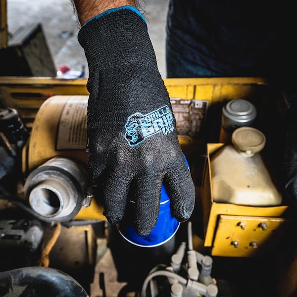GORILLA GRIP Large TRAX Extreme Grip Work Gloves 25487-054 The