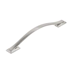 Dover Collection 6-5/16 in. (160 mm) Satin Nickel Finish Cabinet Pull (5-Pack)