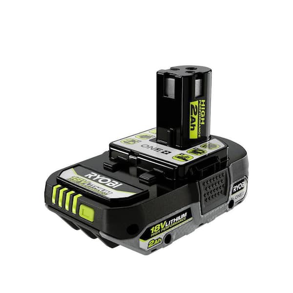 RYOBI ONE+ 18V 2.0 Ah Lithium-Ion HIGH PERFORMANCE Battery