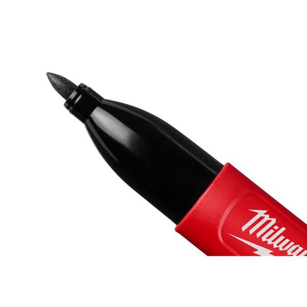 Milwaukee INKZALL Black Ultra Fine and Fine Point Double Sided