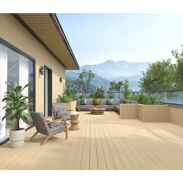 NewTechWood Magellan Plus 0.88 in. x 5.43 in. x 8 ft. Rustic and