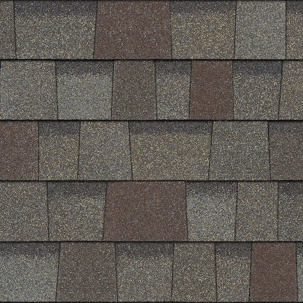 Oakridge Driftwood Algae Resistant Laminate Architectural Roofing Shingles (32.8 sq. ft. Per Bundle) (21-Pieces)