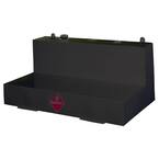 L-Shaped Steel Liquid Transfer Tank in Black