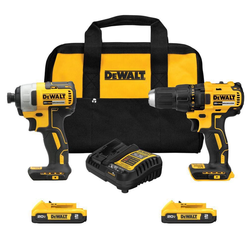 20V MAX Lithium-Ion Cordless 2-Tool Combo Kit with (2) 2.0 Ah Batteries, Charger and Kitbag price history on PriceWatchPro