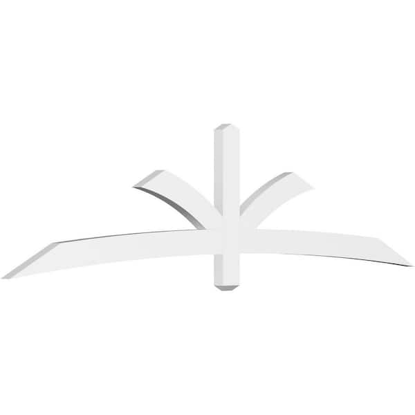 Ekena Millwork Davenport 96 in. W x 24 in. H x 2 in. D Signature Polyurethane Bracket