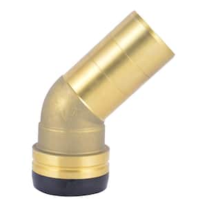 2 in. Push-to-Connect Brass 45-Degree Street Elbow Fitting