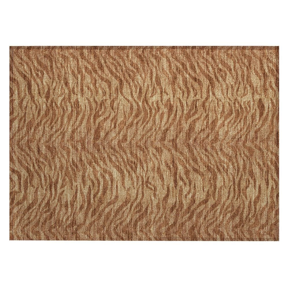 Chantille Machine Washable Indoor/Outdoor Abstract ACN2925 Paprika 2 ft. x 3 ft. Accent Rug price history on PriceWatchPro