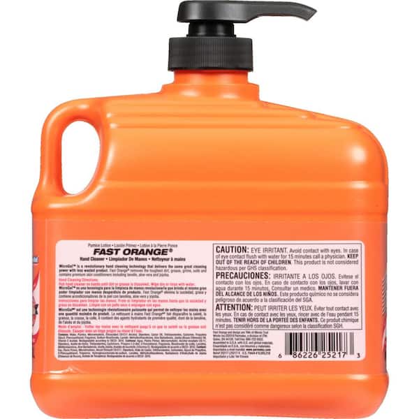 Fast Orange 0.5-gal. 64 oz. Fast Orange 25217 - The Home Depot